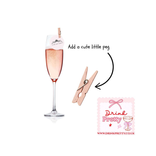 Team Bride hen do Cocktail Toppers