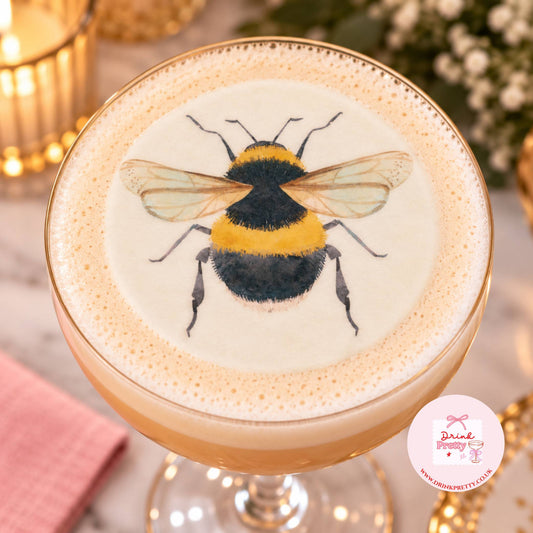 Bee Kind Edible Cocktail Toppers