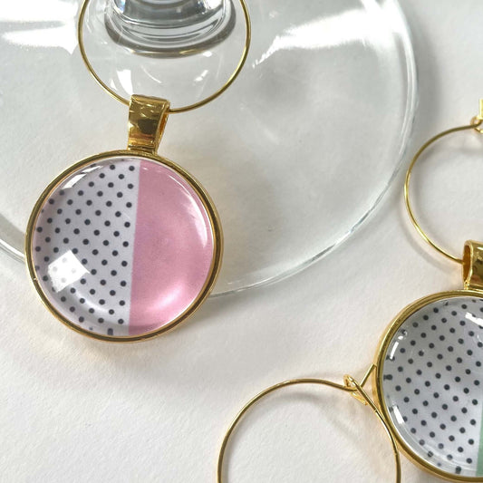 dotty wine charms