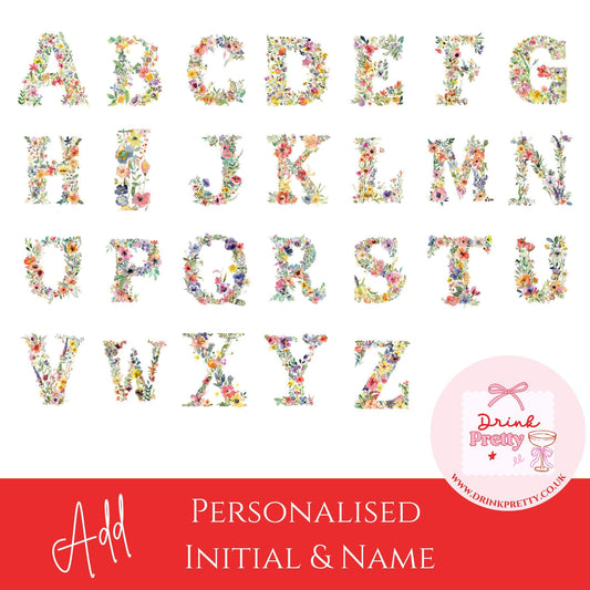 Personalised Initial Bloom & Wild Mug