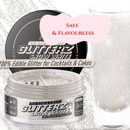 Edible Drink Shimmer - Snow White Shimmer 10g