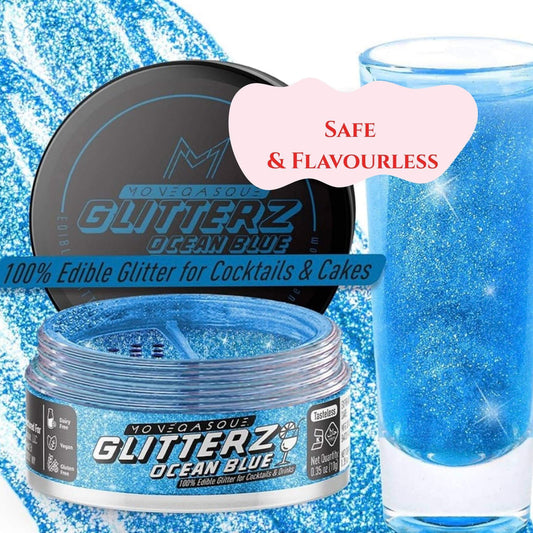 Edible Drink Shimmer -Ocean Blue Shimmer 10g
