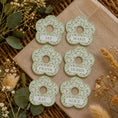 Load image into Gallery viewer, Green Autumn drink name card markers
