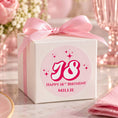 Load image into Gallery viewer, Milestone Birthday Party Stickers For Cups & Favours
