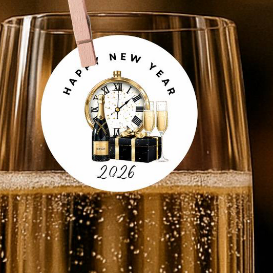 Cheers At Midnight Edible Drink Toppers