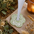 Load image into Gallery viewer, Green Autumn Personalised Name Drink identifiers- Pack of 6
